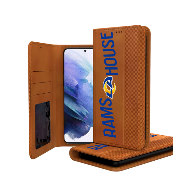 Los Angeles Rams 2024 Illustrated Limited Edition Folio Phone Case-1