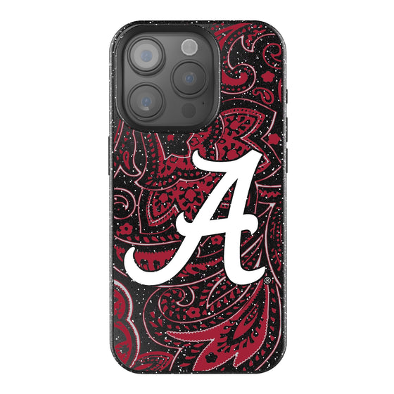 University of Alabama Crimson Tide Script A Paisley Bling Phone Case - Sports Gifts, Sports Memorabilia, Sports Collectibles, Fan Shop
