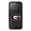 University of Georgia Bulldogs Linen Bling Phone Case for Apple iPhone - Sports Gifts, Sports Memorabilia, Sports Collectibles, Fan Shop