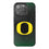 University of Oregon Ducks Linen Bling Phone Case for Apple iPhone - Sports Gifts, Sports Memorabilia, Sports Collectibles, Fan Shop