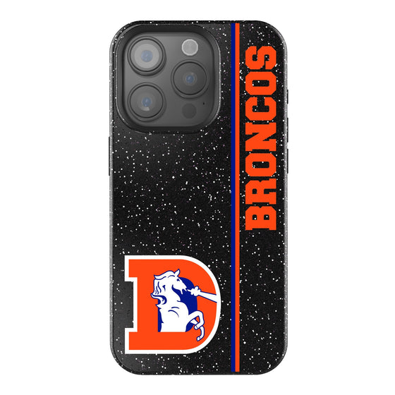 Denver Broncos 1993-1996 Historic Collection Sidebar Bling Phone Case - Sports Gifts, Sports Memorabilia, Sports Collectibles, Fan Shop