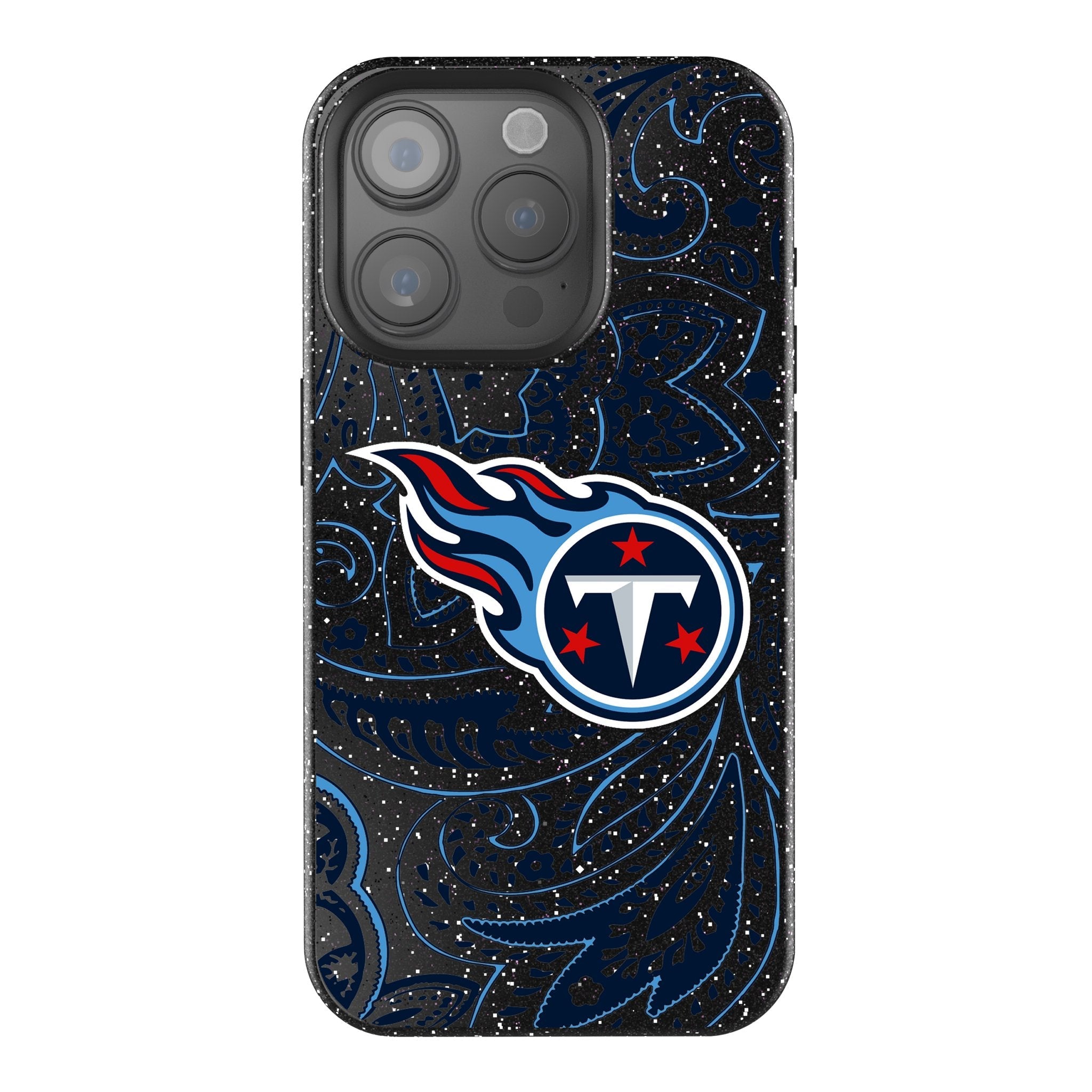 Tennessee Titans Paisley Bling Phone Case - Sports Gifts, Sports Memorabilia, Sports Collectibles, Fan Shop