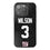 Russell Wilson New York Giants 3 Game Tactic Bling Phone Case for Apple iPhone - Sports Gifts, Sports Memorabilia, Sports Collectibles, Fan Shop