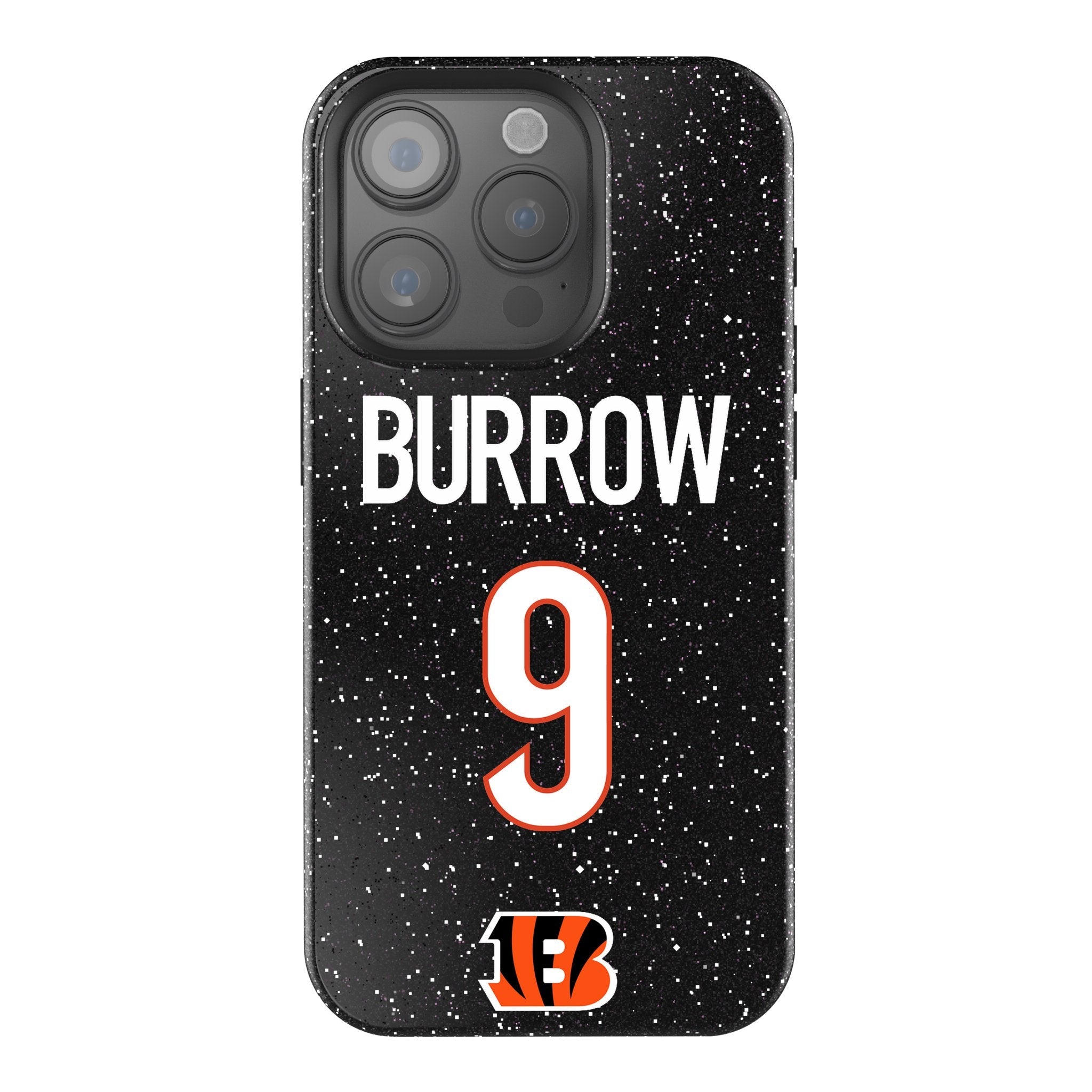 Joe Burrow Cincinnati Bengals 9 Ready Bling Phone Case - Sports Gifts, Sports Memorabilia, Sports Collectibles, Fan Shop