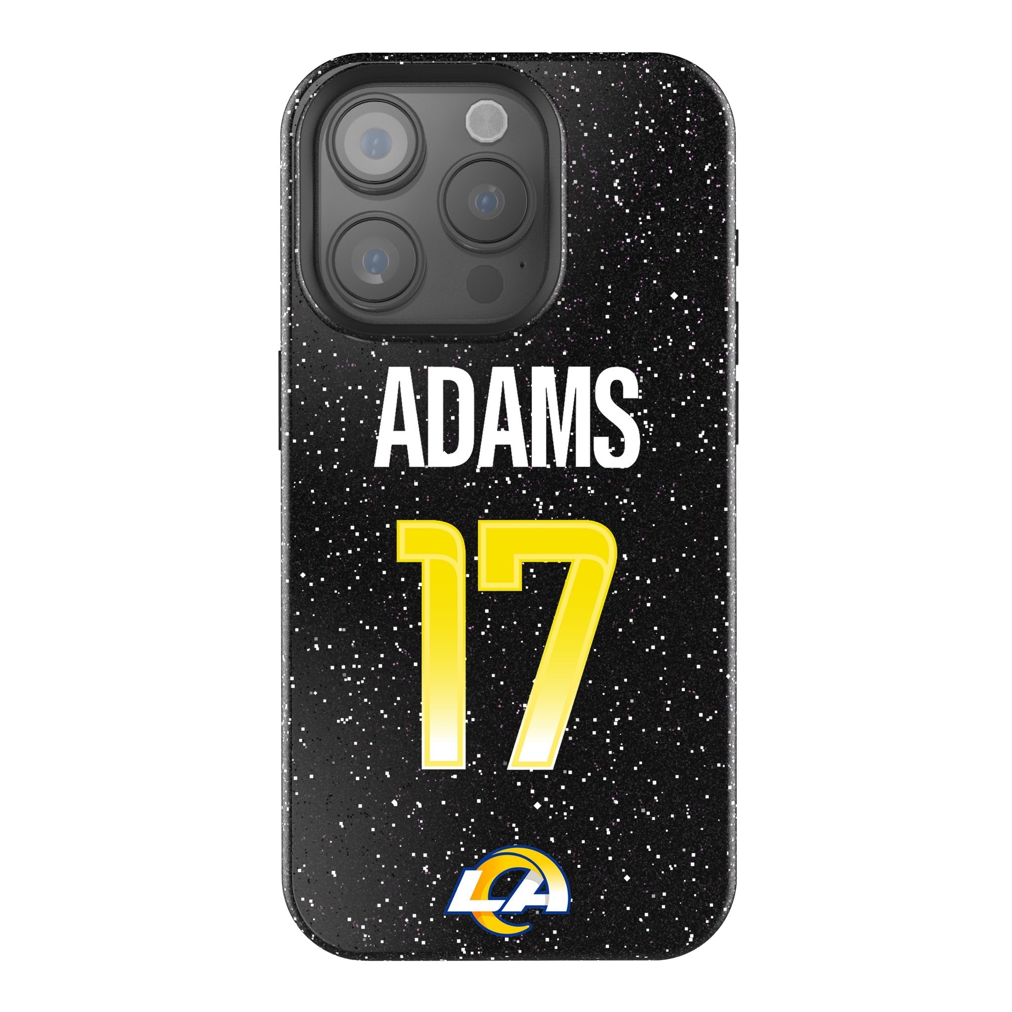 Davante Adams Los Angeles Rams 17 Game Tactic Bling Phone Case for Apple iPhone - Sports Gifts, Sports Memorabilia, Sports Collectibles, Fan Shop