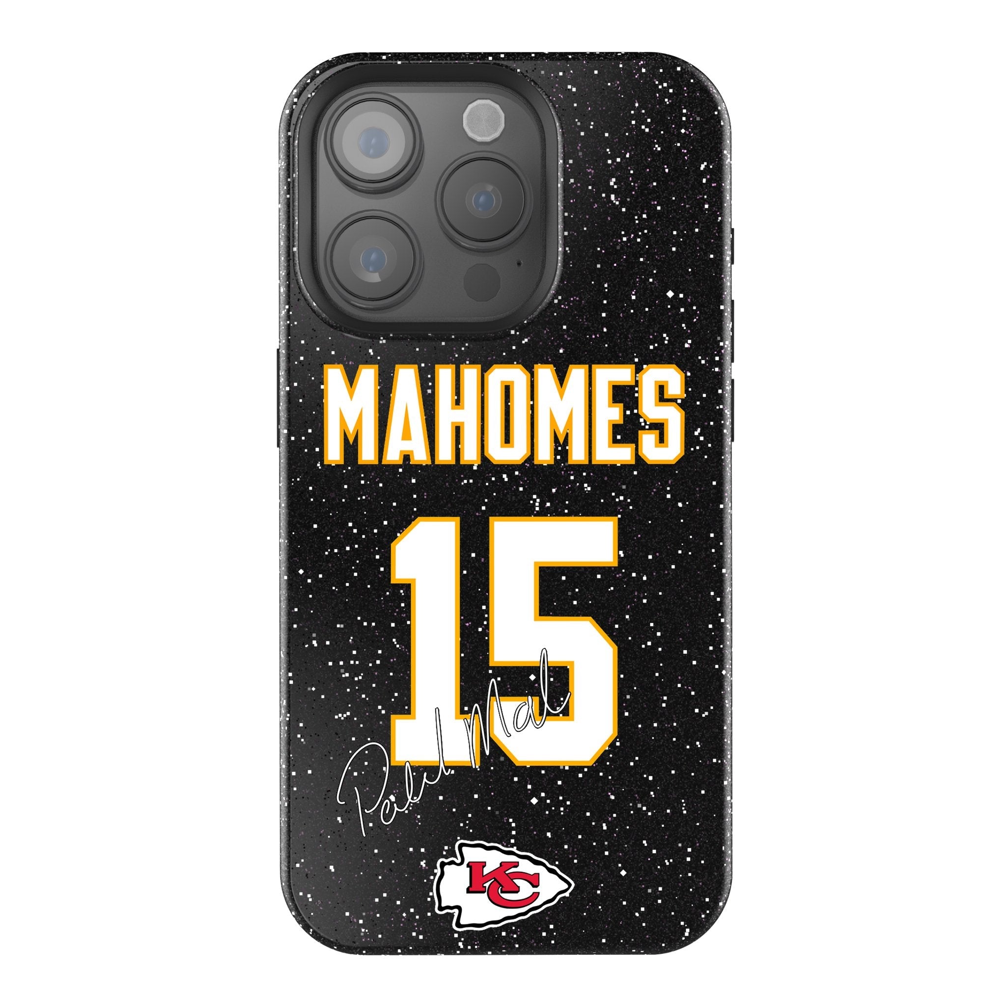 Patrick Mahomes Kansas City Chiefs 15 Ready Bling Phone Case - Sports Gifts, Sports Memorabilia, Sports Collectibles, Fan Shop