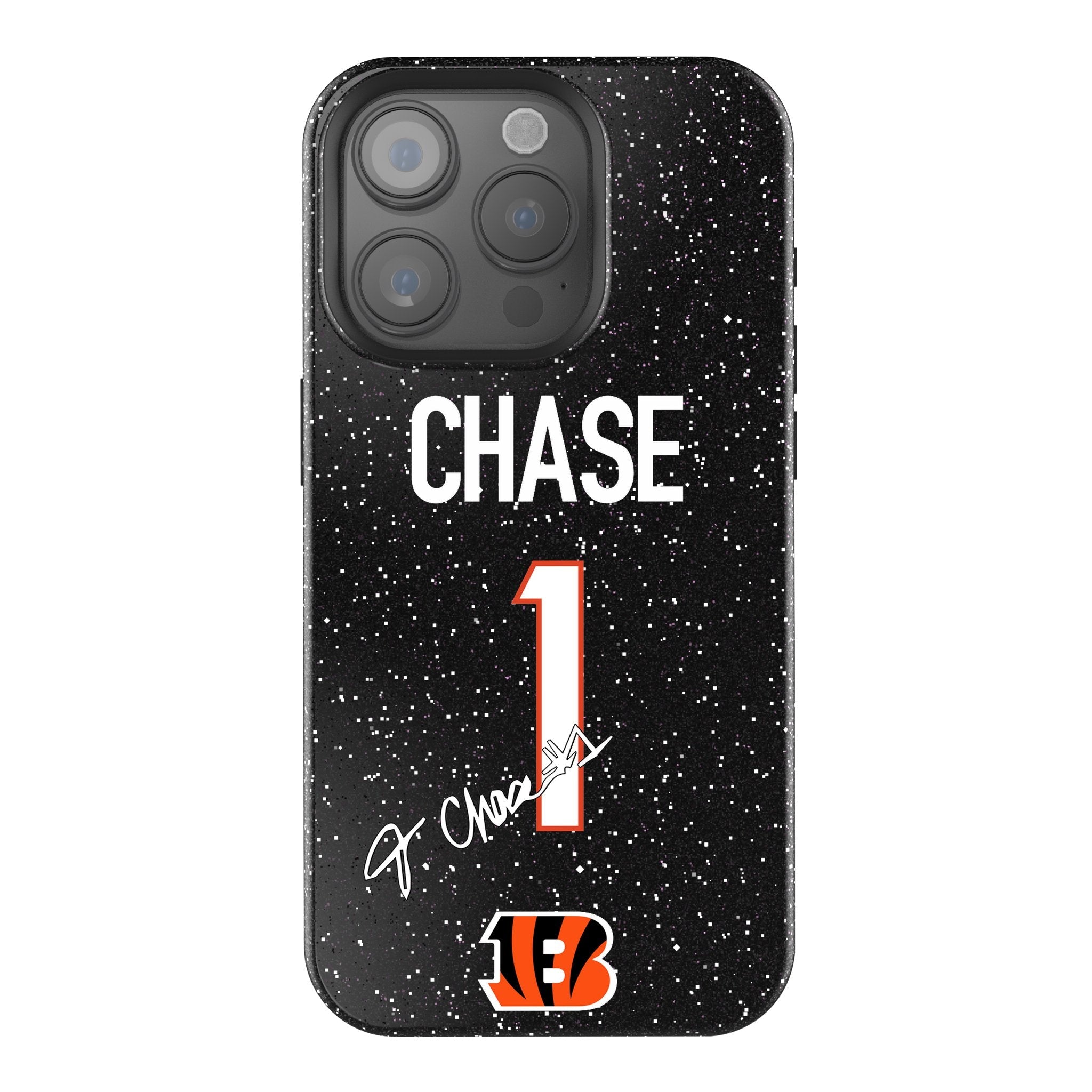 Ja'Marr Chase Cincinnati Bengals 1 Ready Bling Phone Case - Sports Gifts, Sports Memorabilia, Sports Collectibles, Fan Shop