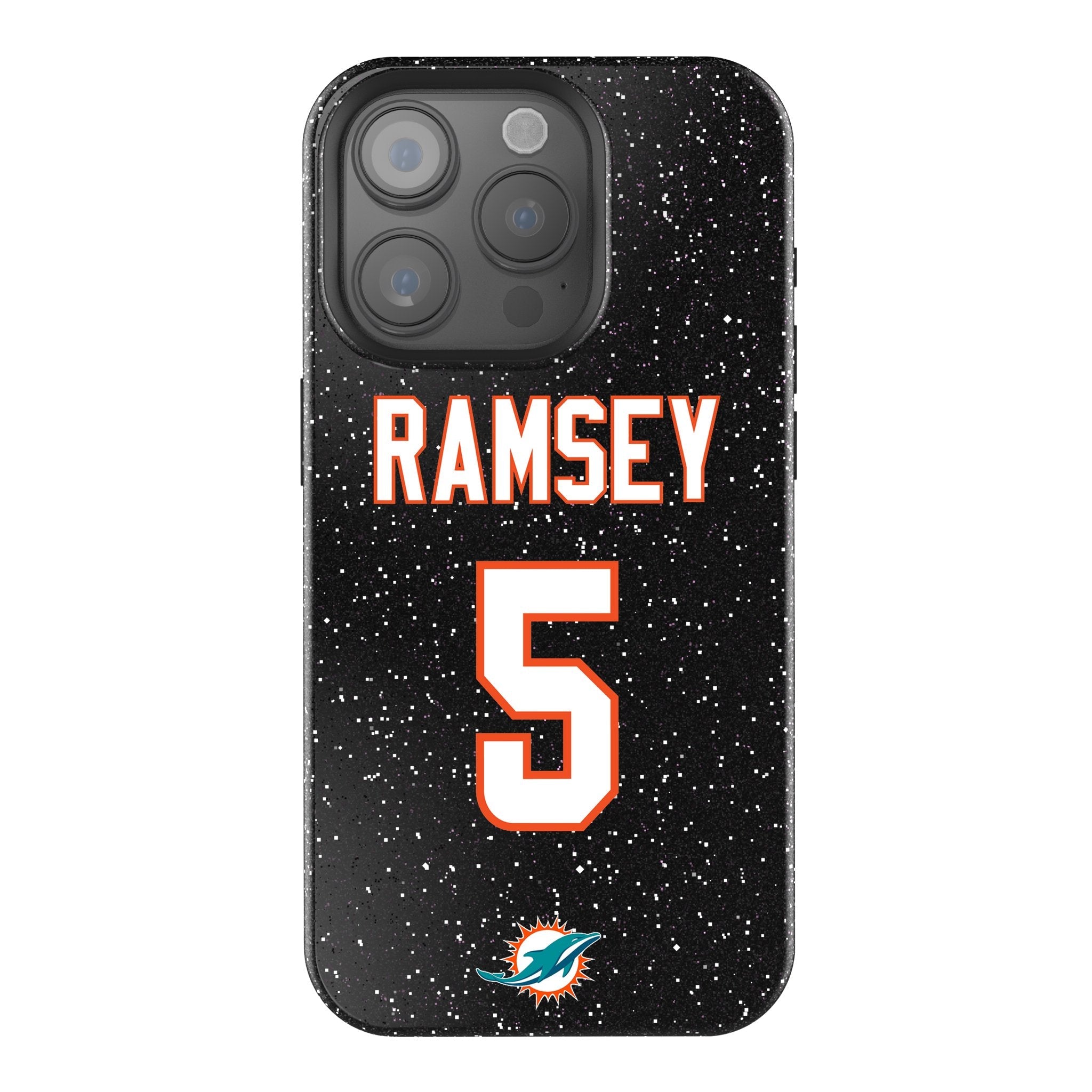 Jalen Ramsey Miami Dolphins 5 Ready Bling Phone Case - Sports Gifts, Sports Memorabilia, Sports Collectibles, Fan Shop