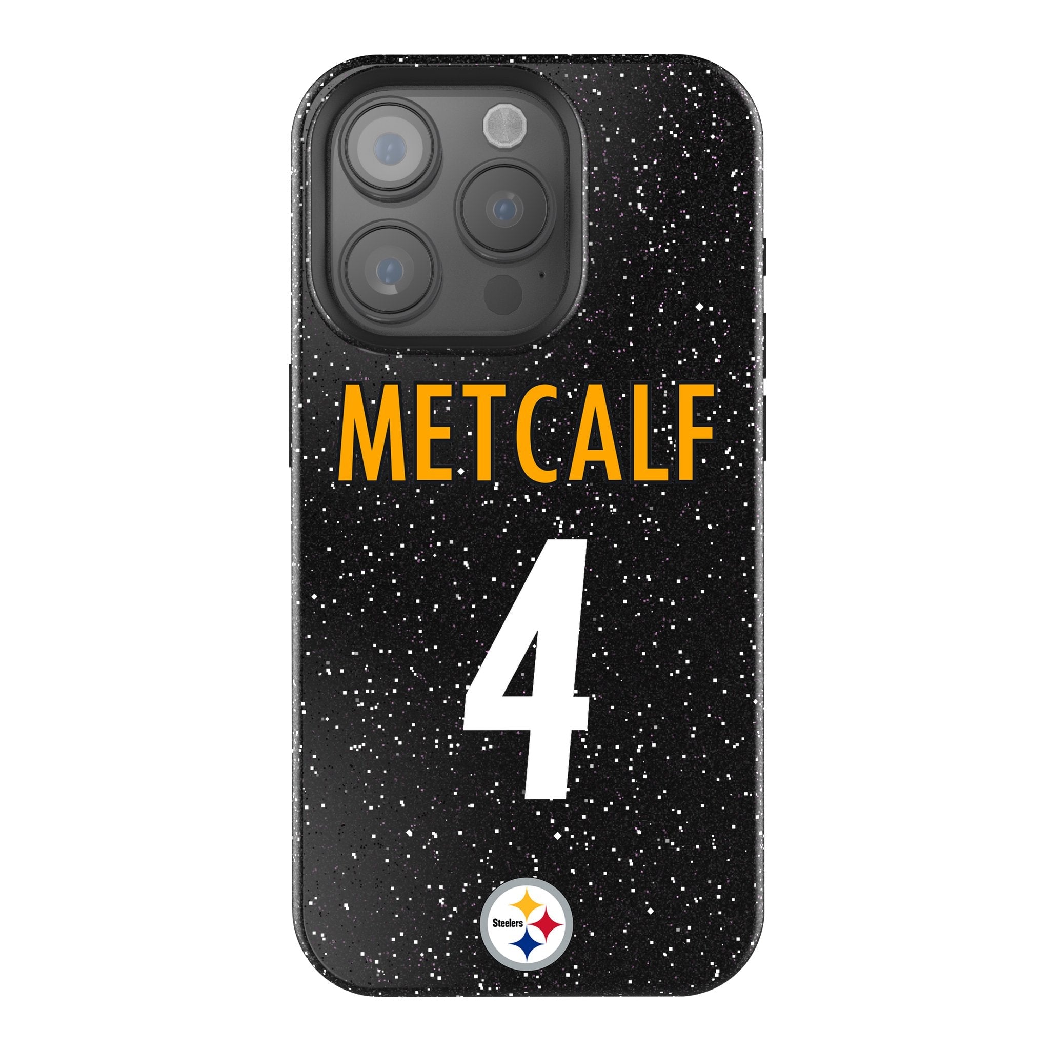 DK Metcalf Pittsburgh Steelers 4 Game Tactic Bling Phone Case for Apple iPhone - Sports Gifts, Sports Memorabilia, Sports Collectibles, Fan Shop
