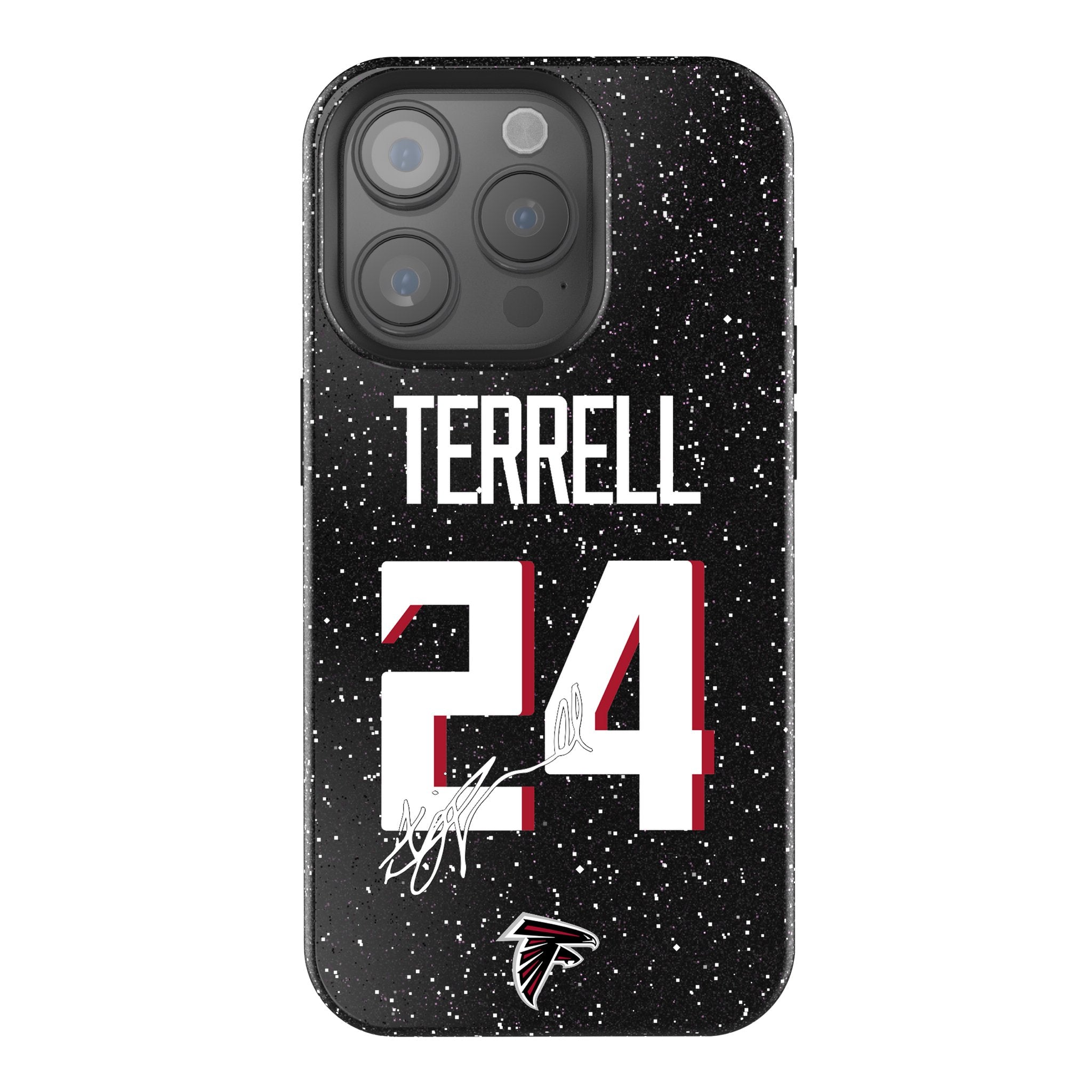 A.J. Terrell Atlanta Falcons 24 Ready Bling Phone Case - Sports Gifts, Sports Memorabilia, Sports Collectibles, Fan Shop