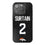 Pat Surtain II Denver Broncos 2 Game Tactic Bling Phone Case for Apple iPhone - Sports Gifts, Sports Memorabilia, Sports Collectibles, Fan Shop