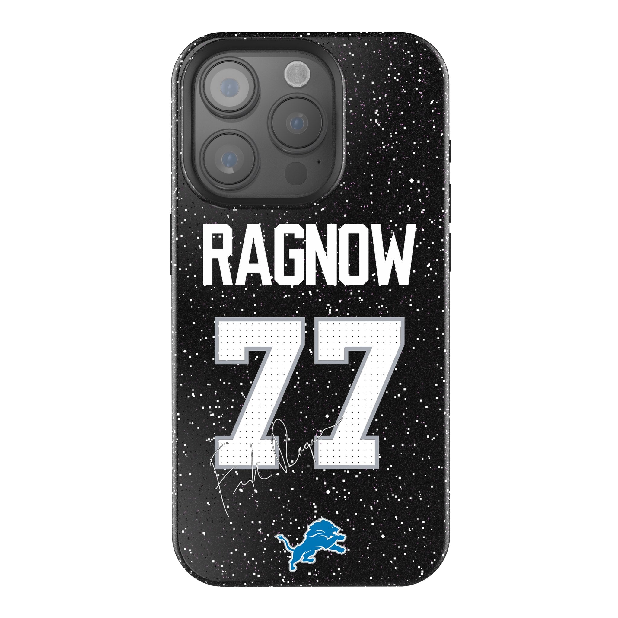 Frank Ragnow Detroit Lions 77 Ready Bling Phone Case - Sports Gifts, Sports Memorabilia, Sports Collectibles, Fan Shop