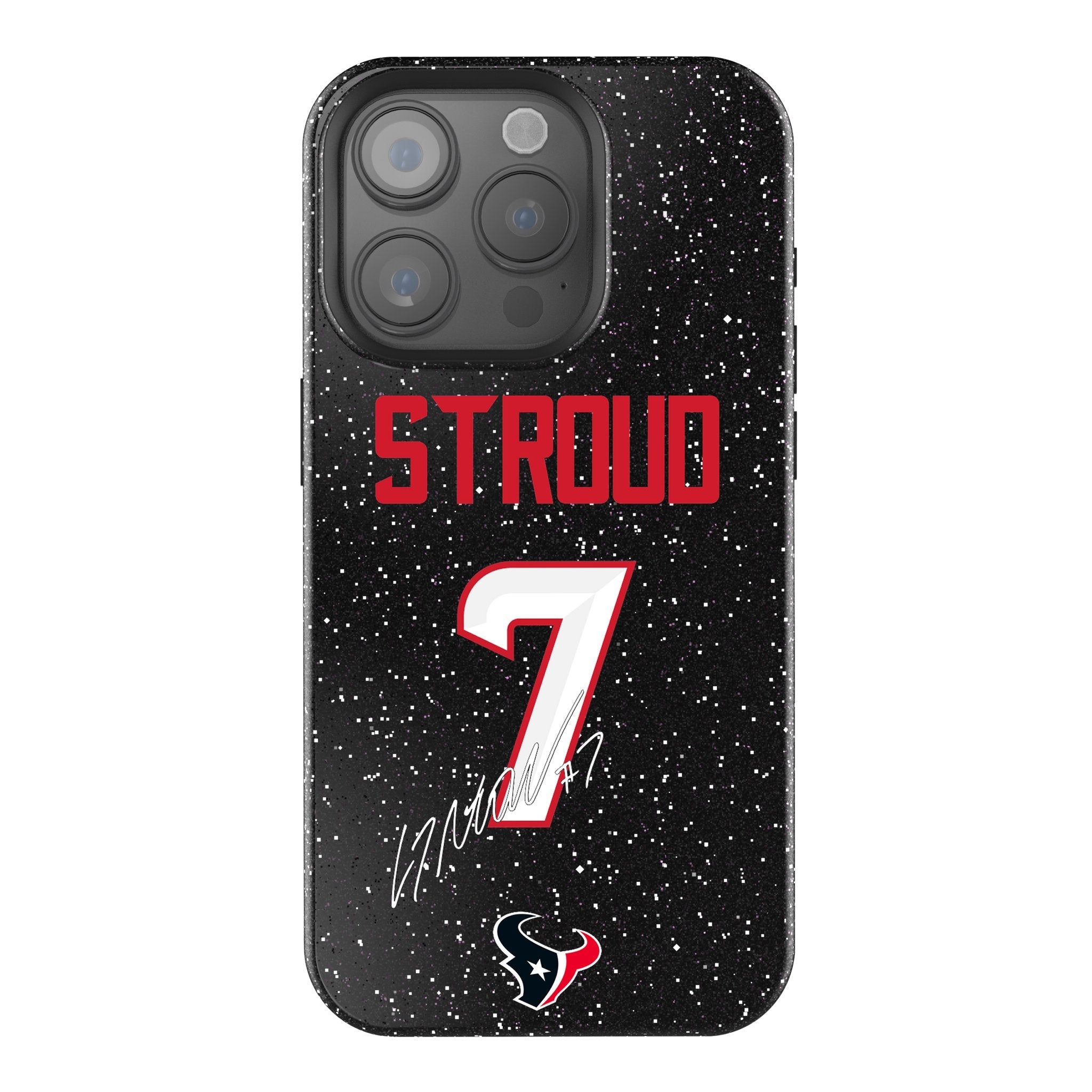 C.J. Stroud Houston Texans 7 Ready Bling Phone Case - Sports Gifts, Sports Memorabilia, Sports Collectibles, Fan Shop