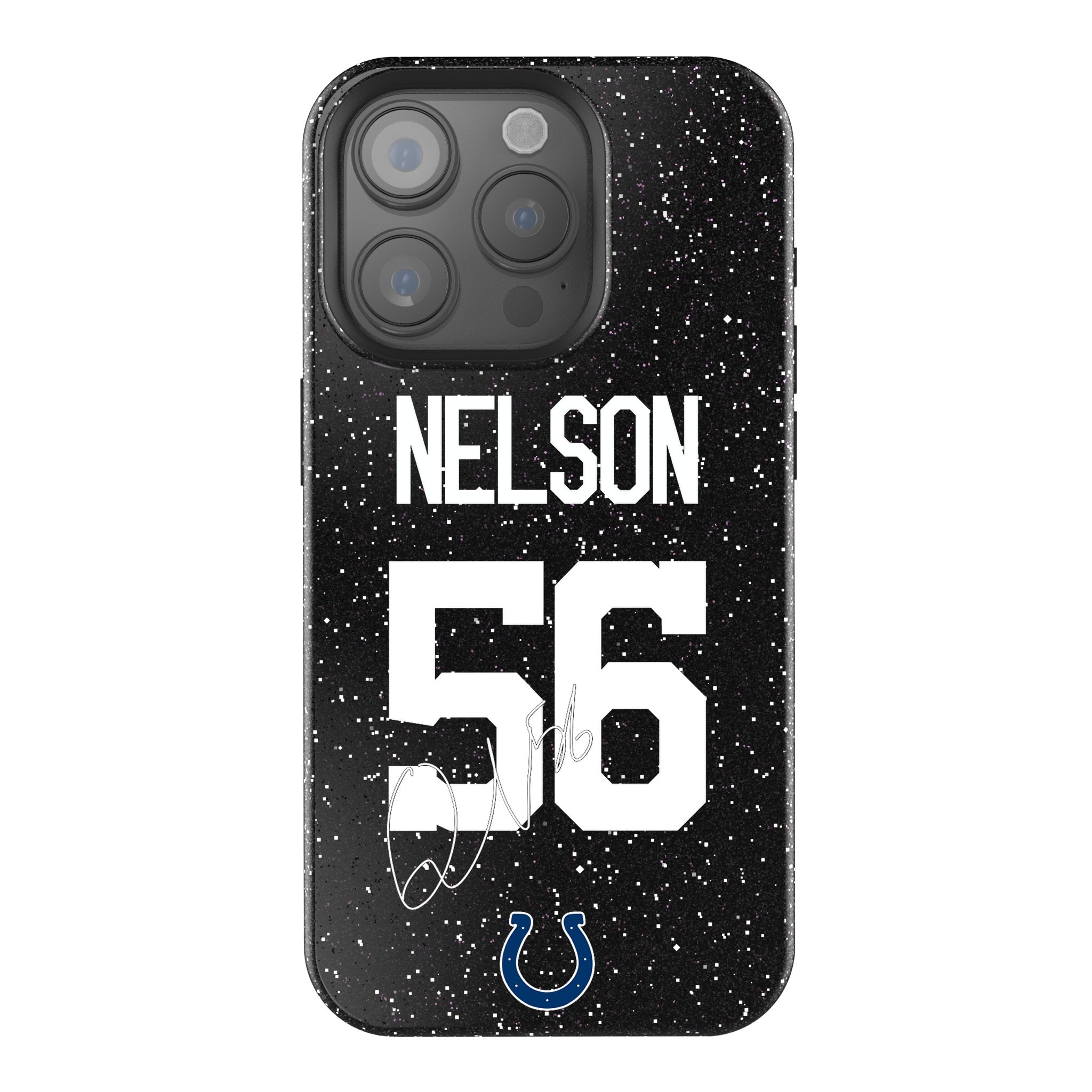 Quenton Nelson Indianapolis Colts 56 Ready Bling Phone Case - Sports Gifts, Sports Memorabilia, Sports Collectibles, Fan Shop