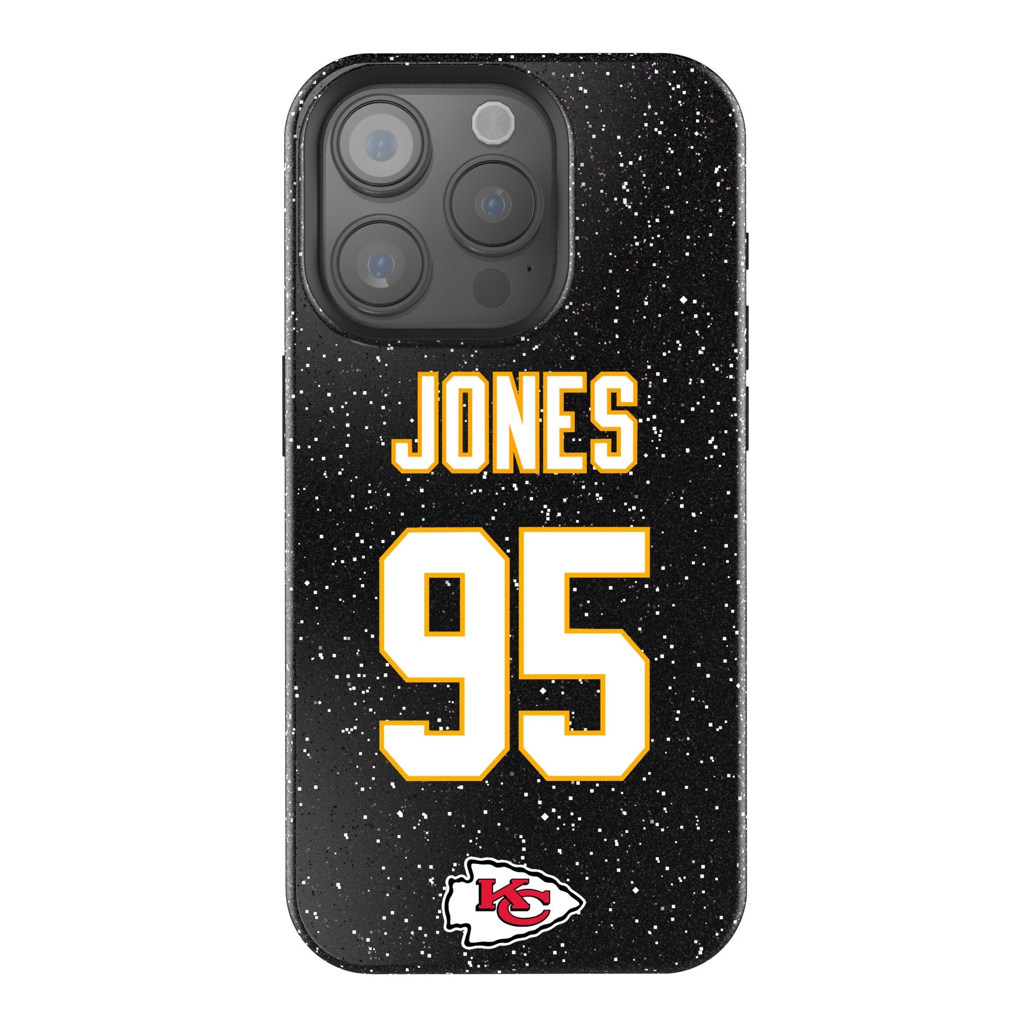 Chris Jones Kansas City Chiefs 95 Ready Bling Phone Case - Sports Gifts, Sports Memorabilia, Sports Collectibles, Fan Shop