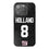 Jevon Holland New York Giants 8 Game Tactic Bling Phone Case for Apple iPhone - Sports Gifts, Sports Memorabilia, Sports Collectibles, Fan Shop