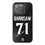 Christian Darrisaw Minnesota Vikings 71 Ready Bling Phone Case - Sports Gifts, Sports Memorabilia, Sports Collectibles, Fan Shop