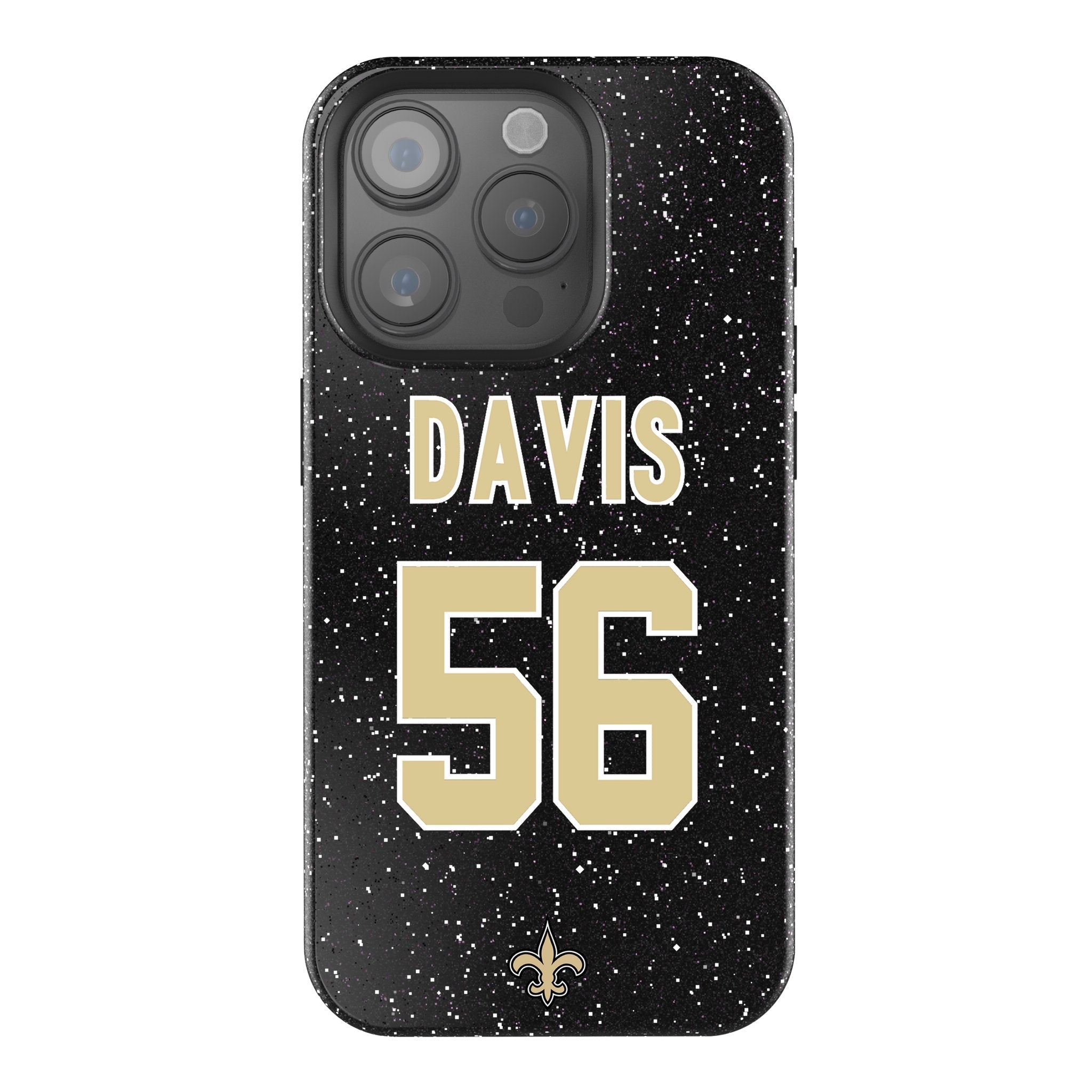 Demario Davis New Orleans Saints 56 Ready Bling Phone Case - Sports Gifts, Sports Memorabilia, Sports Collectibles, Fan Shop
