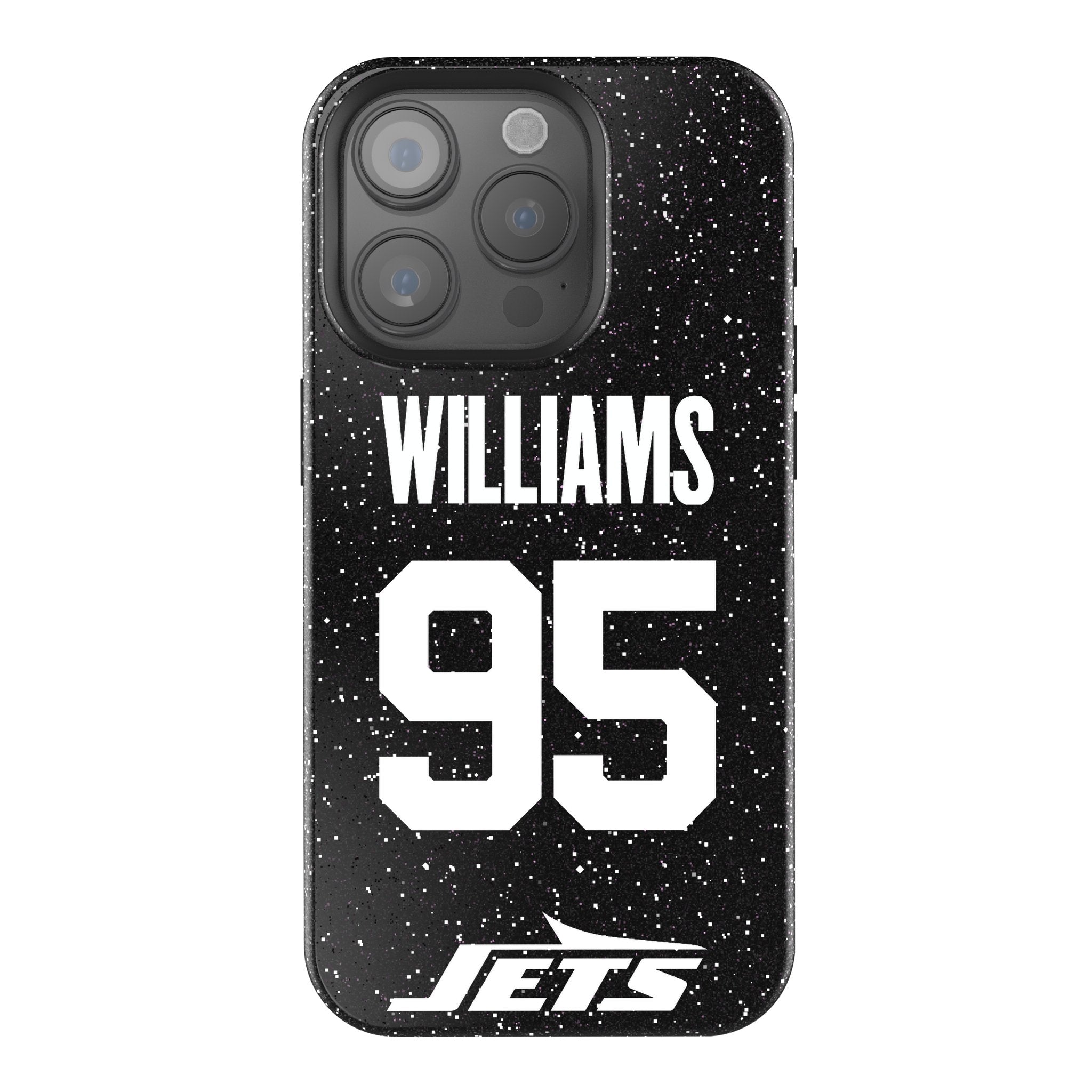 Quinnen Williams New York Jets 95 Ready Bling Phone Case - Sports Gifts, Sports Memorabilia, Sports Collectibles, Fan Shop
