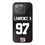 Dexter Lawrence II New York Giants 97 Ready Bling Phone Case - Sports Gifts, Sports Memorabilia, Sports Collectibles, Fan Shop