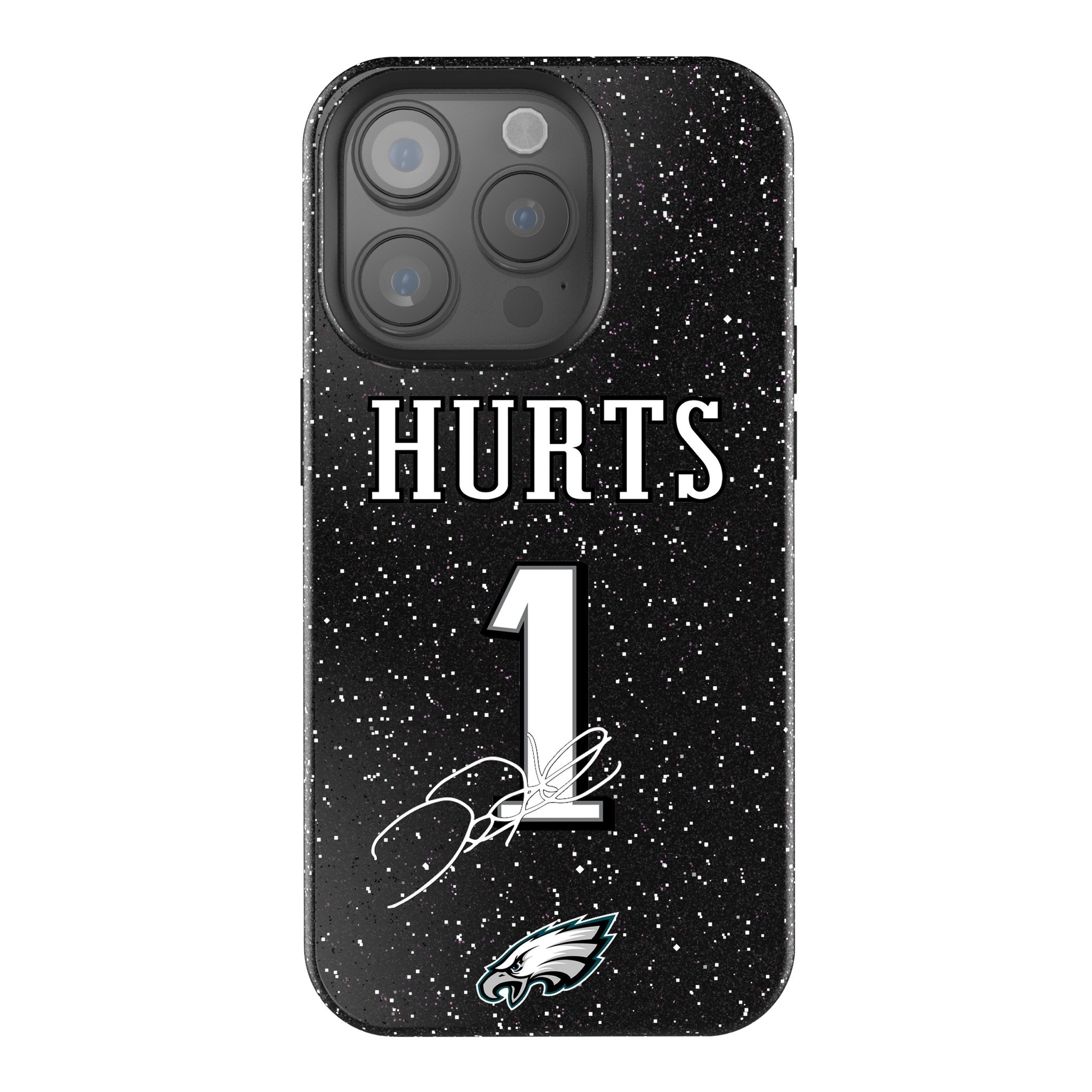 Jalen Hurts Philadelphia Eagles 1 Ready Bling Phone Case - Sports Gifts, Sports Memorabilia, Sports Collectibles, Fan Shop