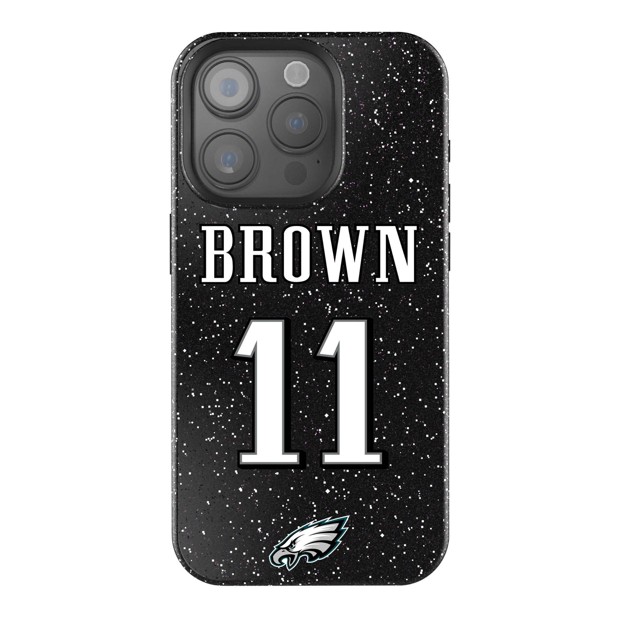 A.J. Brown Philadelphia Eagles 11 Ready Bling Phone Case - Sports Gifts, Sports Memorabilia, Sports Collectibles, Fan Shop