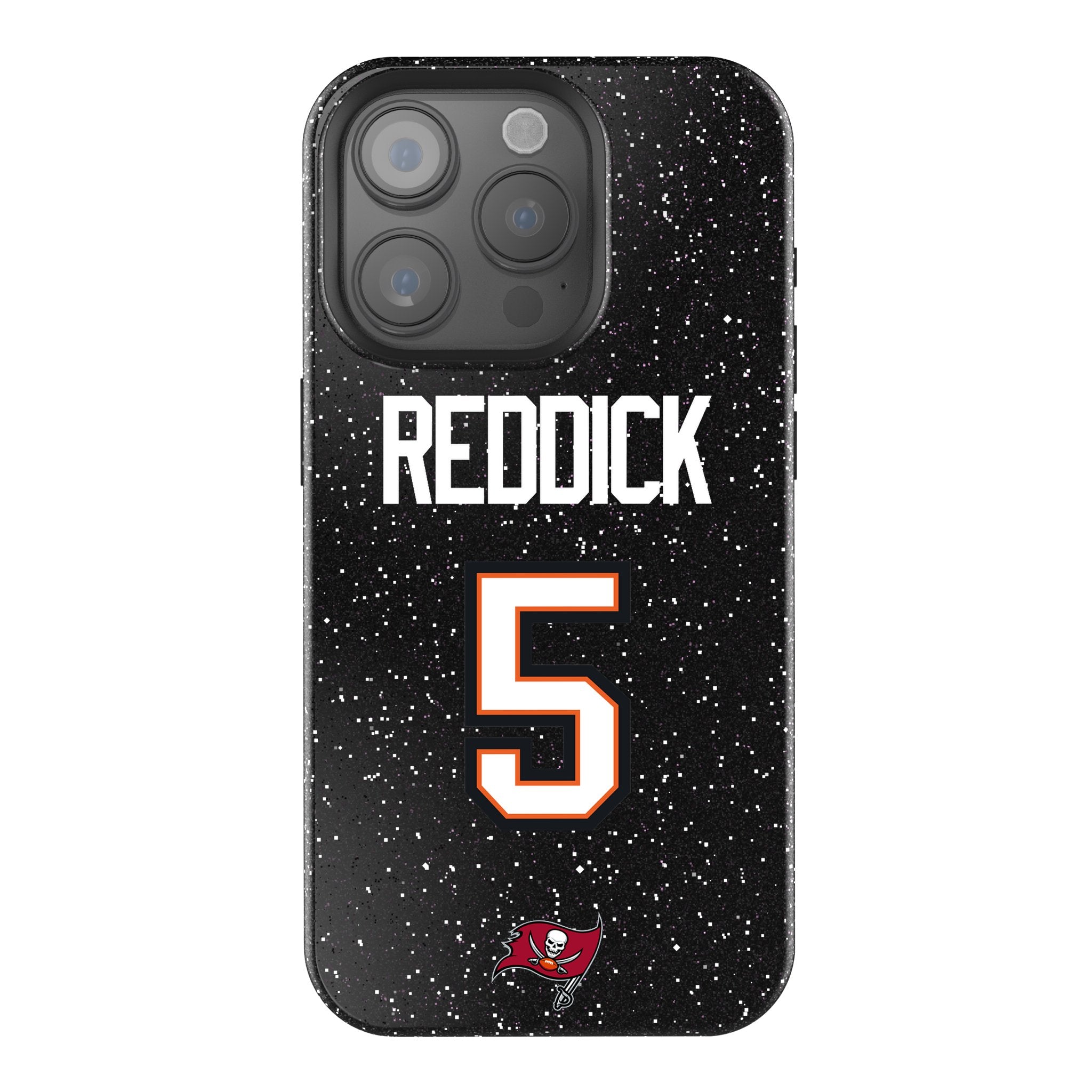 Haason Reddick Tampa Bay Buccaneers 5 Game Tactic Bling Phone Case for Apple iPhone - Sports Gifts, Sports Memorabilia, Sports Collectibles, Fan Shop