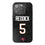 Haason Reddick Tampa Bay Buccaneers 5 Game Tactic Bling Phone Case for Apple iPhone - Sports Gifts, Sports Memorabilia, Sports Collectibles, Fan Shop