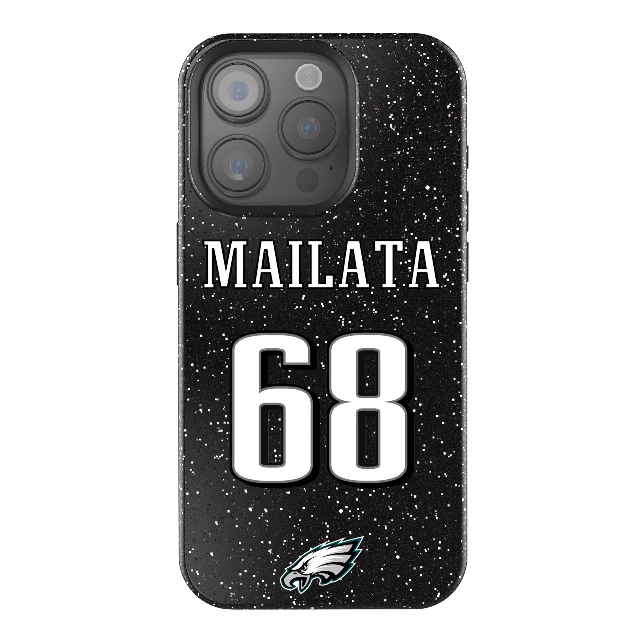 Jordan Mailata Philadelphia Eagles 68 Ready Bling Phone Case - Sports Gifts, Sports Memorabilia, Sports Collectibles, Fan Shop