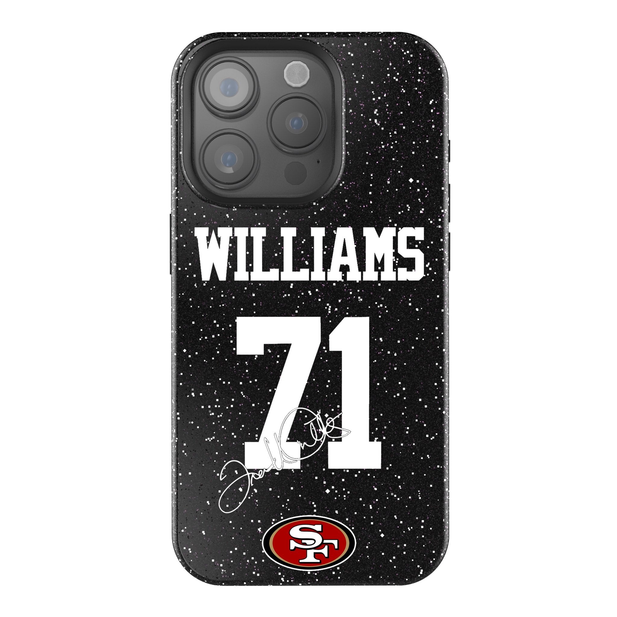 Trent Williams San Francisco 49ers 71 Ready Bling Phone Case - Sports Gifts, Sports Memorabilia, Sports Collectibles, Fan Shop