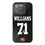 Trent Williams San Francisco 49ers 71 Ready Bling Phone Case - Sports Gifts, Sports Memorabilia, Sports Collectibles, Fan Shop