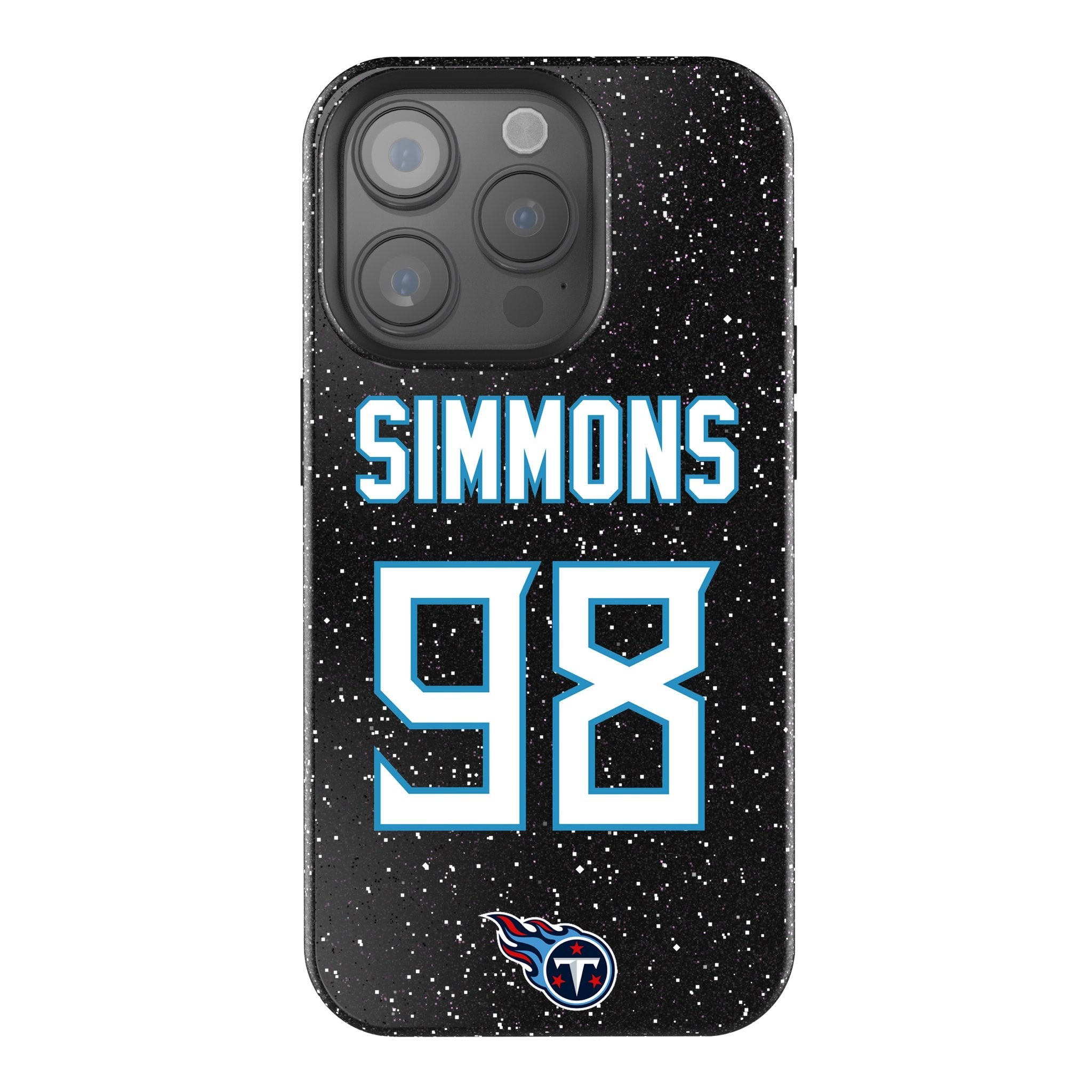 Jeffery Simmons Tennessee Titans 98 Ready Bling Phone Case - Sports Gifts, Sports Memorabilia, Sports Collectibles, Fan Shop