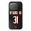 Kevin Byard III Chicago Bears 31 Ready Bling Phone Case - Sports Gifts, Sports Memorabilia, Sports Collectibles, Fan Shop