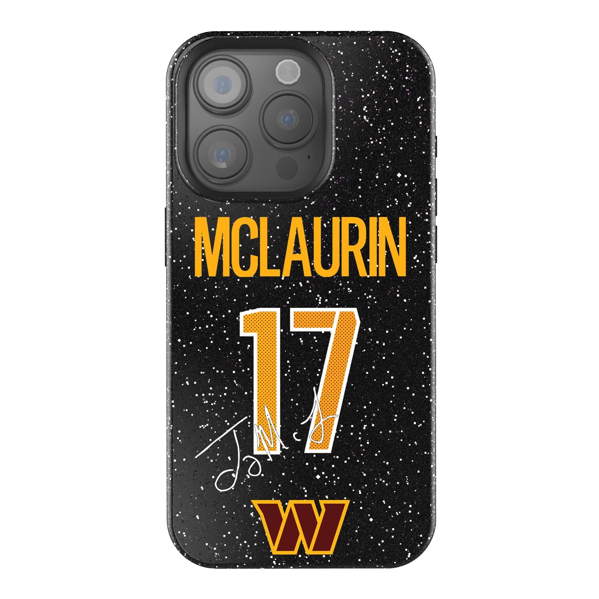 Terry McLaurin Washington Commanders 17 Ready Bling Phone Case - Sports Gifts, Sports Memorabilia, Sports Collectibles, Fan Shop