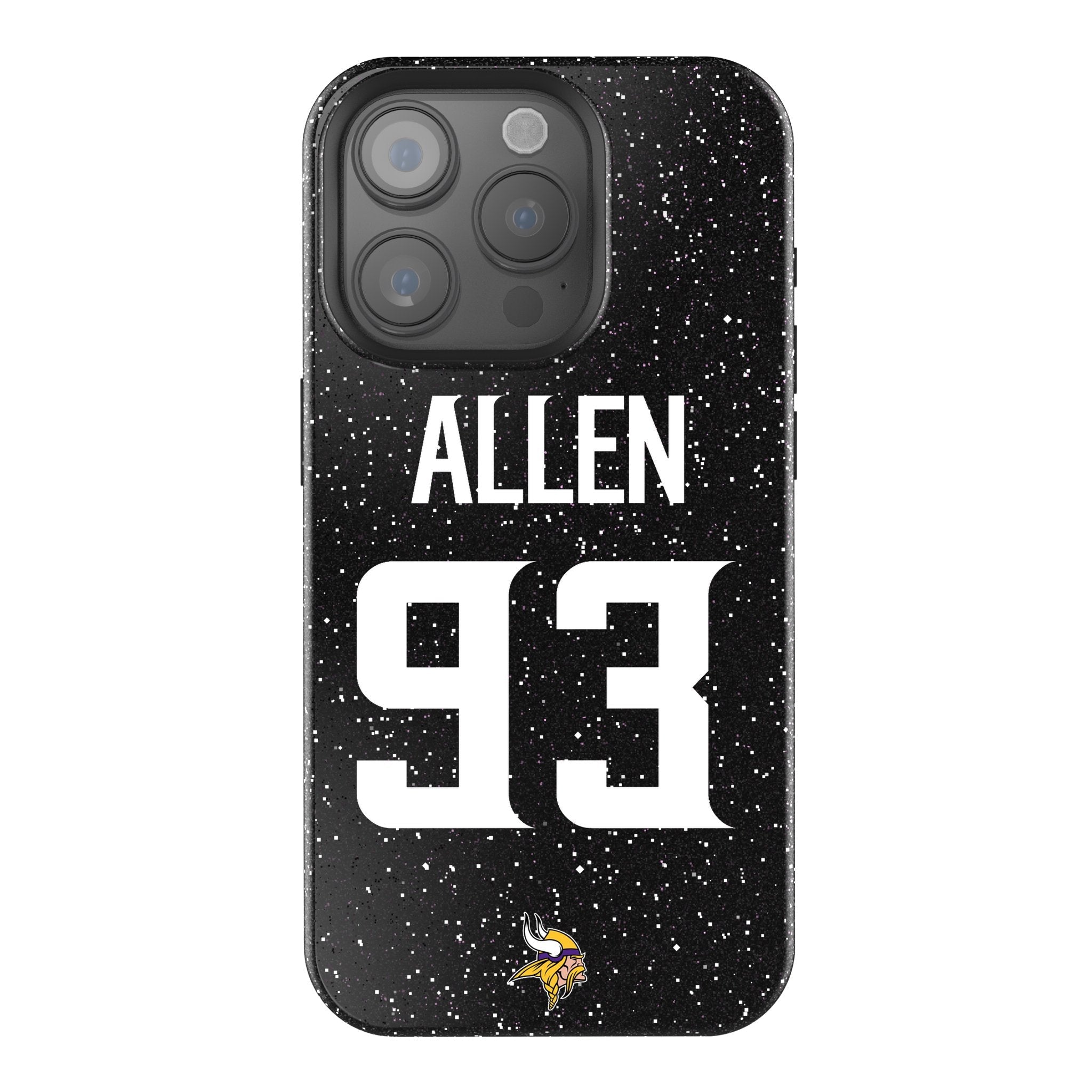 Jonathan Allen Minnesota Vikings 93 Game Tactic Bling Phone Case for Apple iPhone - Sports Gifts, Sports Memorabilia, Sports Collectibles, Fan Shop