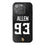 Jonathan Allen Minnesota Vikings 93 Game Tactic Bling Phone Case for Apple iPhone - Sports Gifts, Sports Memorabilia, Sports Collectibles, Fan Shop