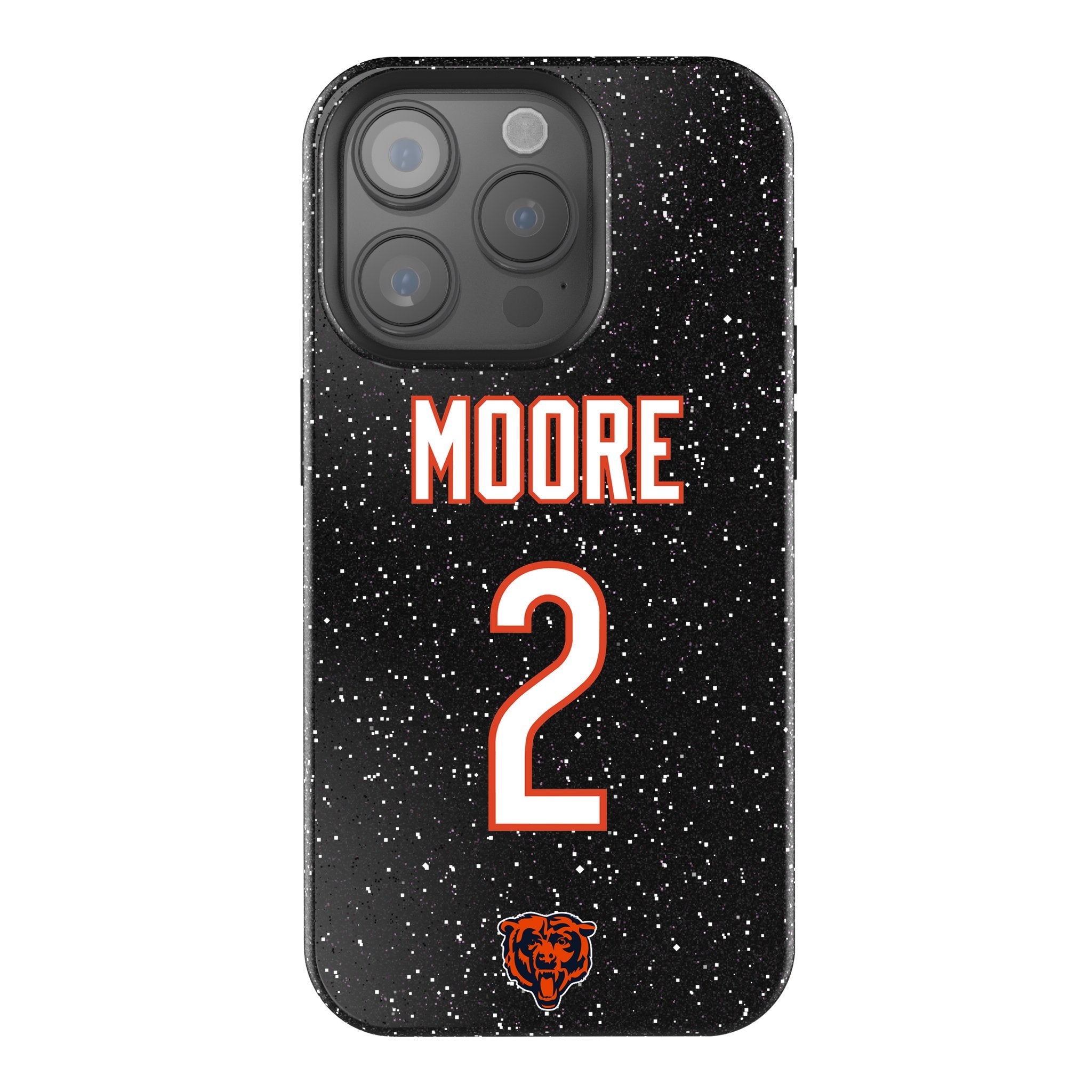 DJ Moore Chicago Bears 2 Ready Bling Phone Case - Sports Gifts, Sports Memorabilia, Sports Collectibles, Fan Shop