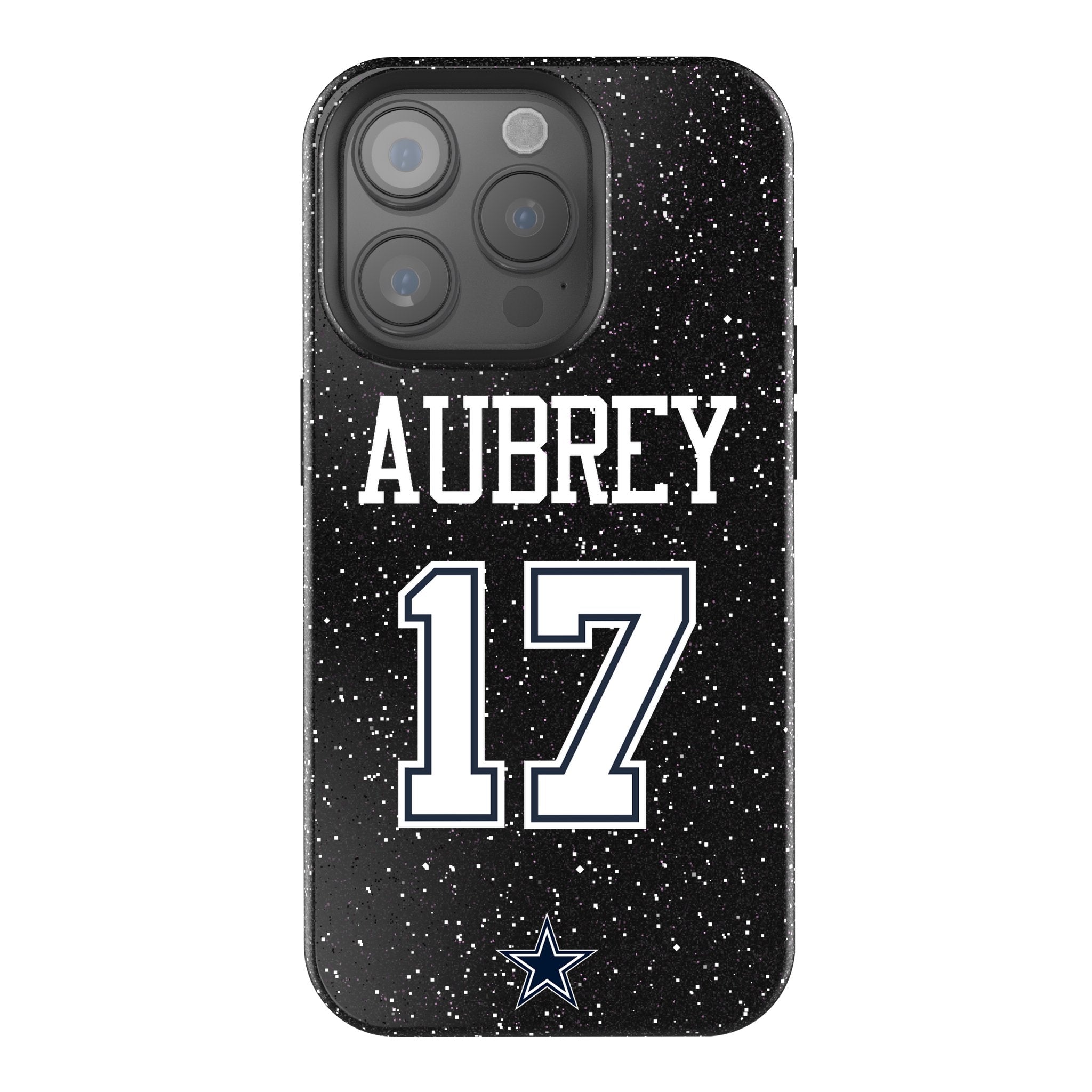 Brandon Aubrey Dallas Cowboys 17 Ready Bling Phone Case - Sports Gifts, Sports Memorabilia, Sports Collectibles, Fan Shop