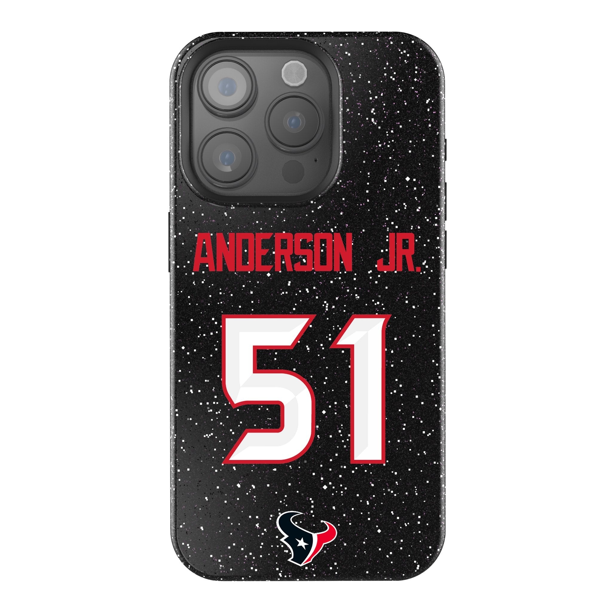 Will Anderson Jr. Houston Texans 51 Ready Bling Phone Case - Sports Gifts, Sports Memorabilia, Sports Collectibles, Fan Shop