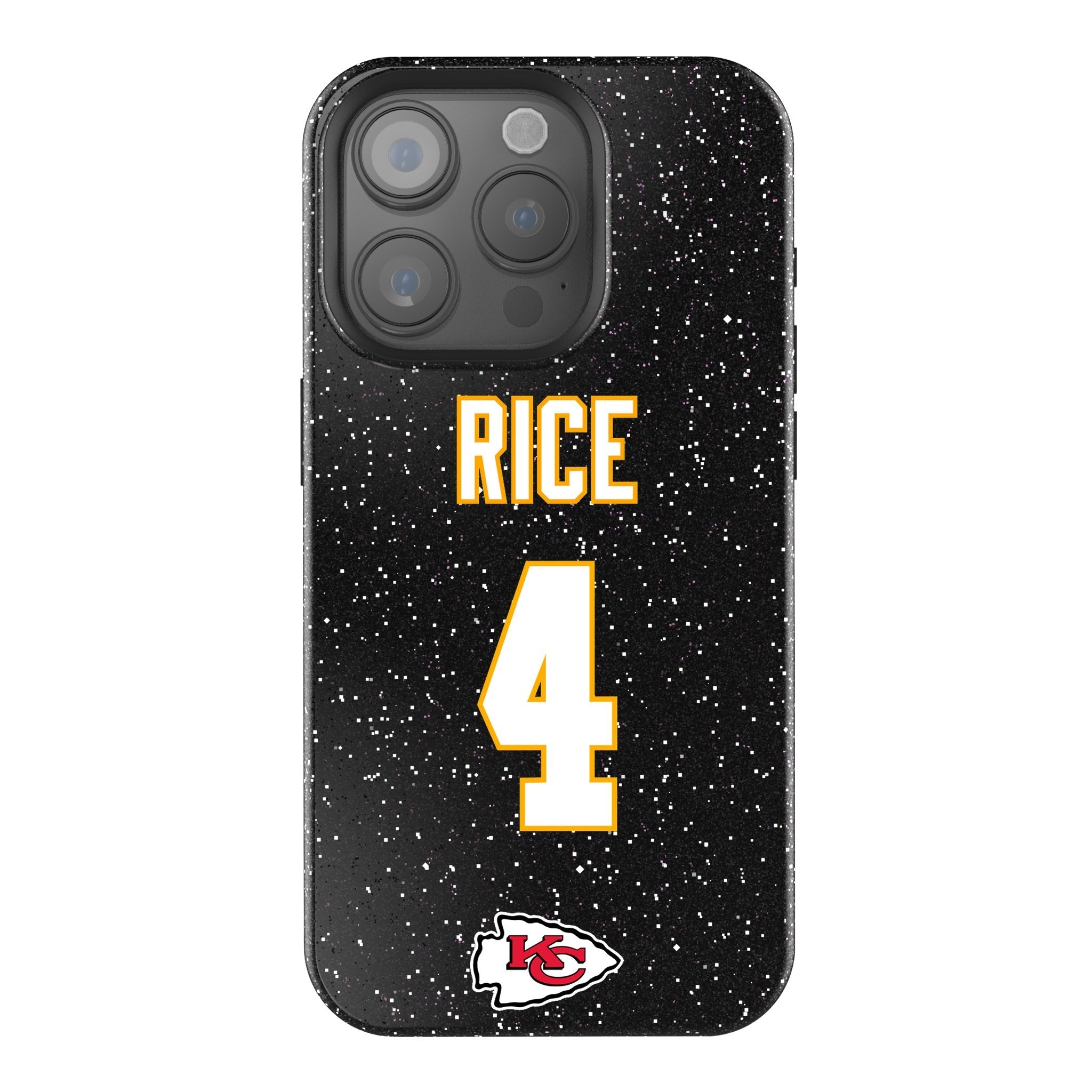Rashee Rice Kansas City Chiefs 4 Ready Bling Phone Case - Sports Gifts, Sports Memorabilia, Sports Collectibles, Fan Shop