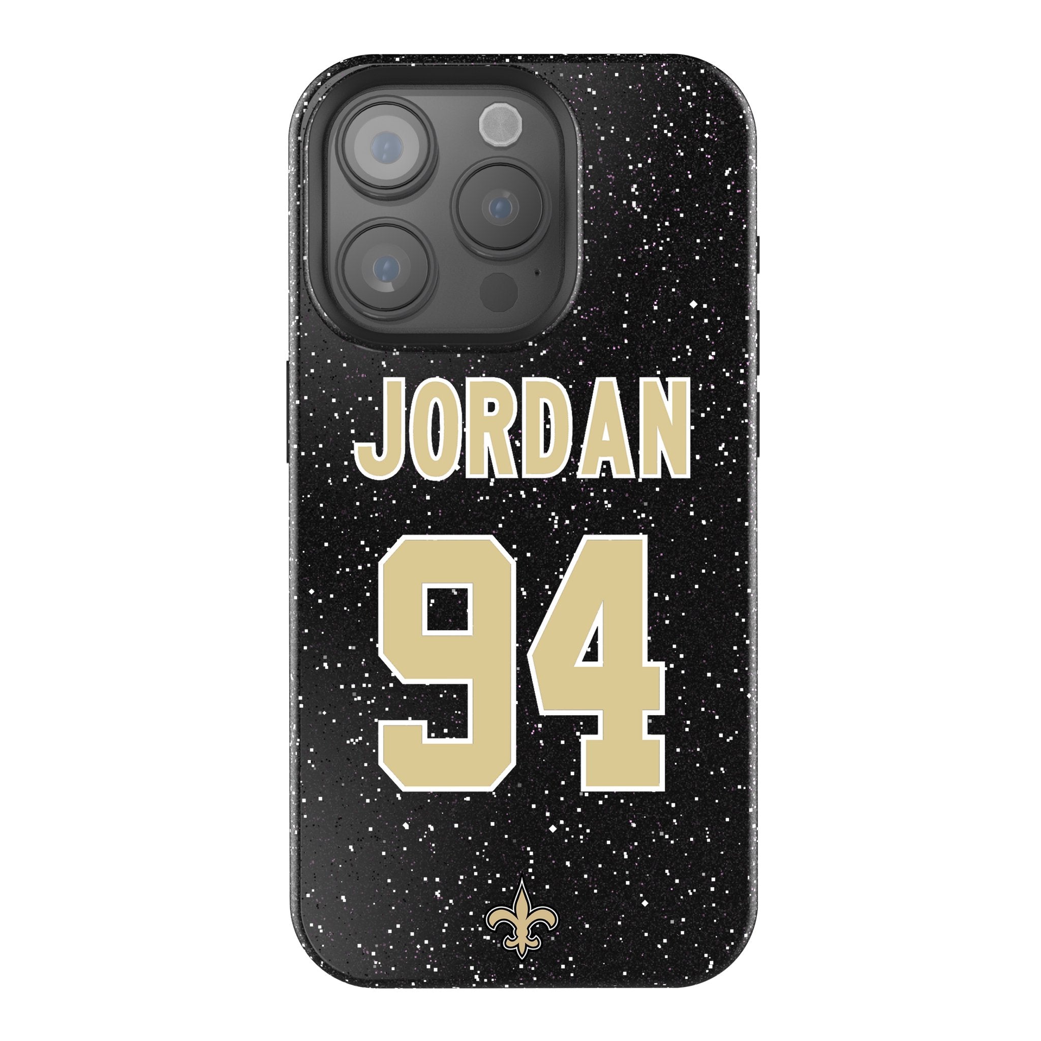 Cameron Jordan New Orleans Saints 94 Ready Bling Phone Case - Sports Gifts, Sports Memorabilia, Sports Collectibles, Fan Shop