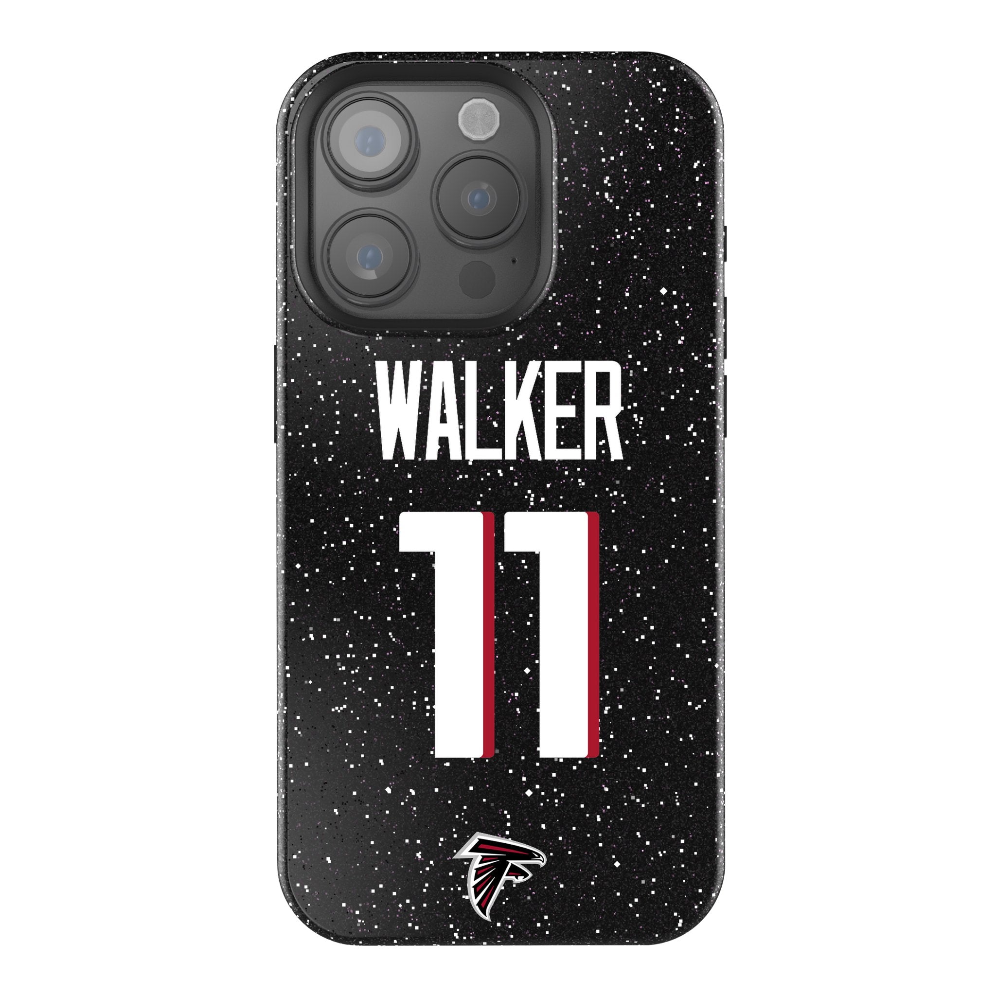 Jalon Walker Atlanta Falcons 11 Game Tactic Bling Phone Case for Apple iPhone - Sports Gifts, Sports Memorabilia, Sports Collectibles, Fan Shop