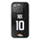 Bo Nix Denver Broncos 10 Game Tactic Bling Phone Case for Apple iPhone - Sports Gifts, Sports Memorabilia, Sports Collectibles, Fan Shop
