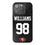 Mykel Williams San Francisco 49ers 98 Game Tactic Bling Phone Case for Apple iPhone - Sports Gifts, Sports Memorabilia, Sports Collectibles, Fan Shop