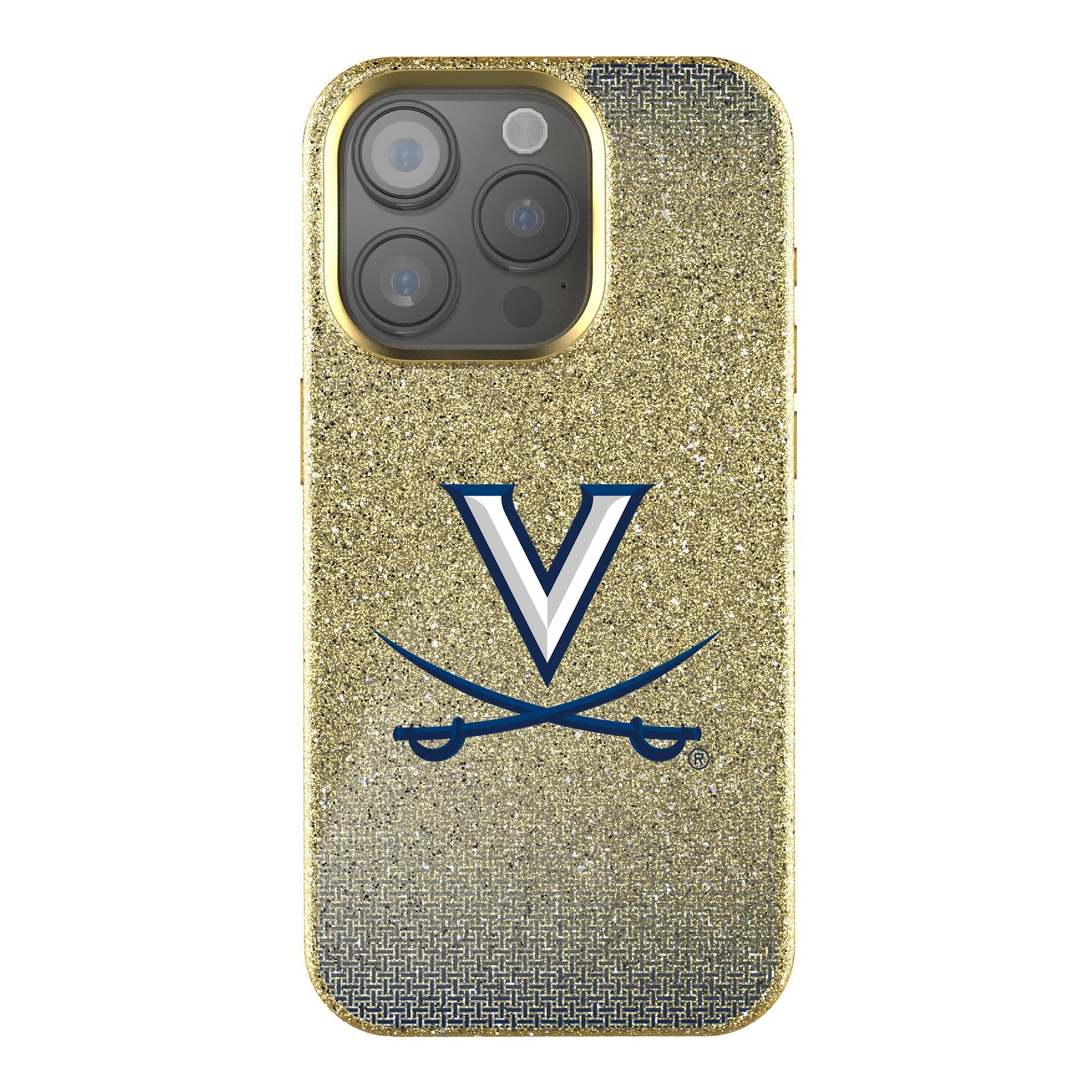 University of Virginia Cavaliers Linen Bling Phone Case for Apple iPhone - Sports Gifts, Sports Memorabilia, Sports Collectibles, Fan Shop