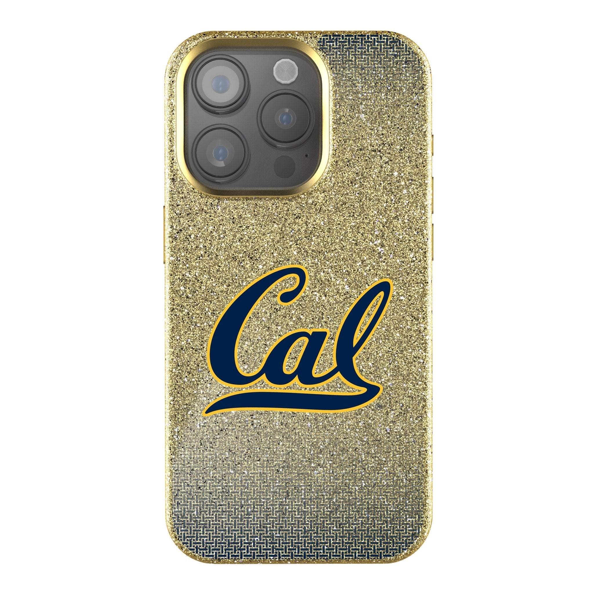 University of California Berkeley Golden Bears Linen Bling Phone Case for Apple iPhone - Sports Gifts, Sports Memorabilia, Sports Collectibles, Fan Shop
