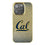 University of California Berkeley Golden Bears Linen Bling Phone Case for Apple iPhone - Sports Gifts, Sports Memorabilia, Sports Collectibles, Fan Shop