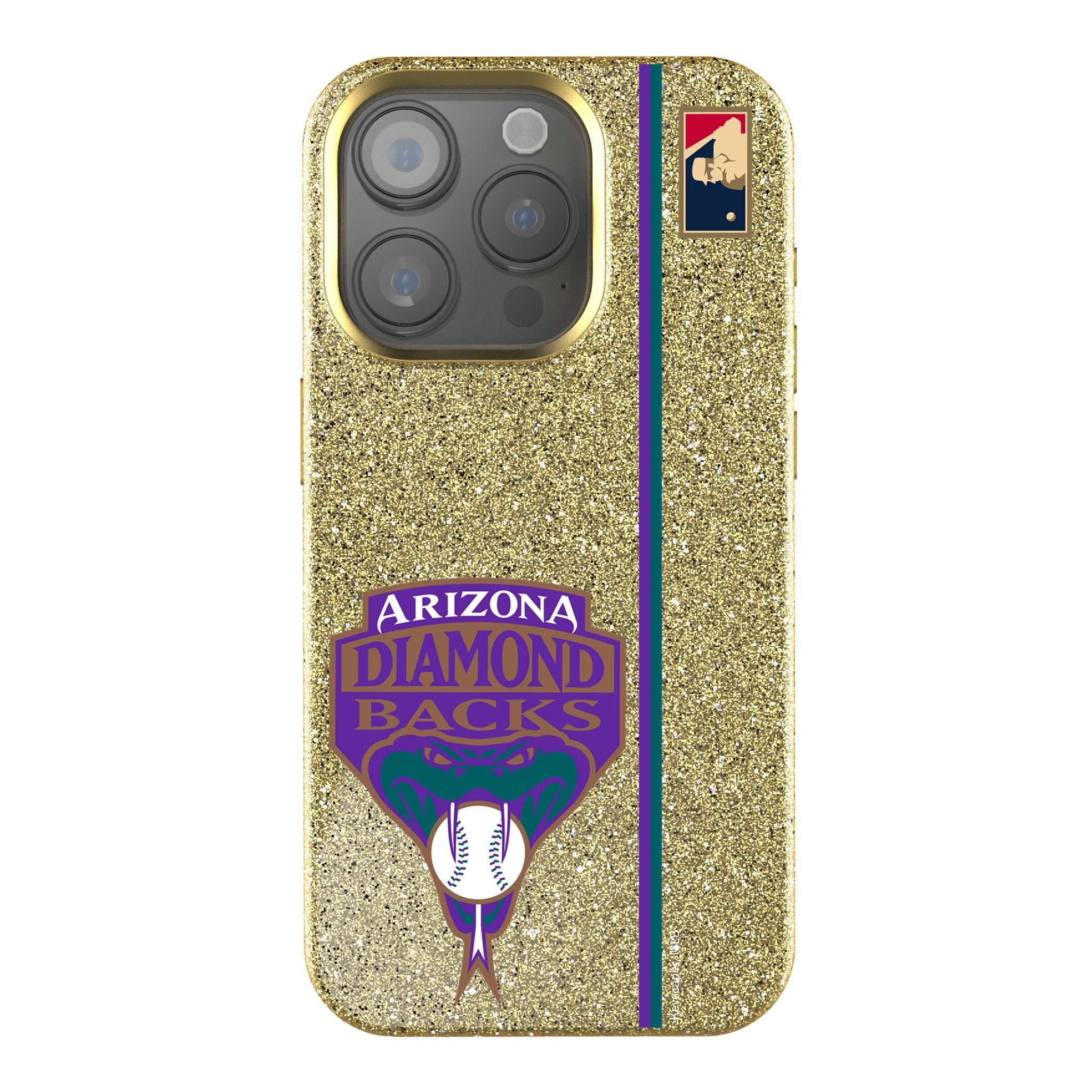 Arizona Diamondbacks 1999-2006 - Cooperstown Collection Sidebar Bling Phone Case - Sports Gifts, Sports Memorabilia, Sports Collectibles, Fan Shop