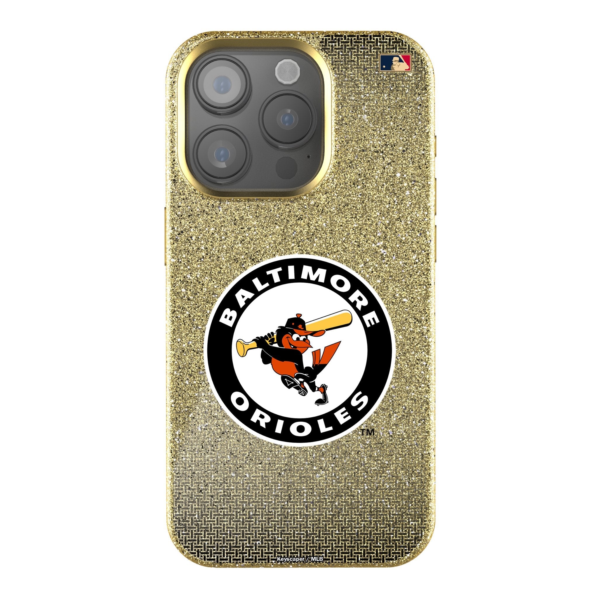 Baltimore Orioles 1966-1969 - Cooperstown Collection Linen Bling Phone Case for Apple iPhone - Sports Gifts, Sports Memorabilia, Sports Collectibles, Fan Shop