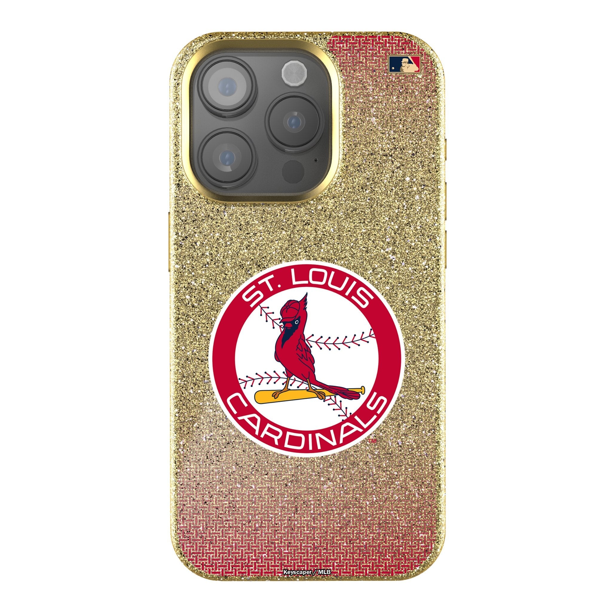 St Louis Cardinals 1966-1997 - Cooperstown Collection Linen Bling Phone Case for Apple iPhone - Sports Gifts, Sports Memorabilia, Sports Collectibles, Fan Shop